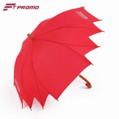 Anomalous Manual Open Umbrella with Logo Size 23*8k Origin China Fabric Pongee Model NO. U-043 Age Group Adult Certificate - Image 1