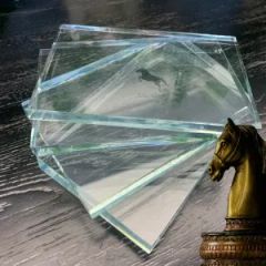 8mm Low Iron Clear Glass Color Clear Origin China Grade Grade One Trademark Rider Glass Forming Float Process Production Capacity 5000 - Image 1