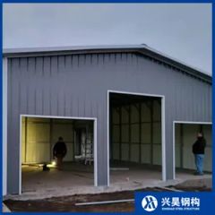 High Tensile Strength Galvanized Frame Structural Panel Insulated Fireproof Steel Structure Prefab/Prefabricated Shop - Shandong Xinghao Steel Structural Engineering Co., Ltd.