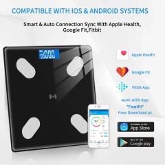 Factory Cheap Digital Body Scale Bathroom Scale 180kg with Bluetooth APP - Image 2