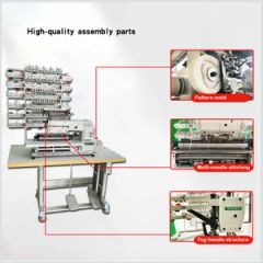 Professional 50 Needle Multi Needle Sewing Machine for Dress Embroidery - Image 5