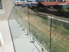 Customized Glass Railing Safety Glass Balustrade Swimming Pool Fence - Image 2