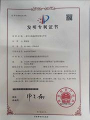 patent for invention certificate from Jiangxi Dongsheng Intelligent Equipment Group Ltd.
