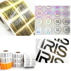 Customized Security Labels Holographic Labels Adhesive Label - Image 1