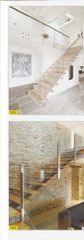 Stairs Glass Railing In Ahmedabad Position Stairs Thickness 12 mm Material Stainless Steel Glass Type Tempered Glass Usage/Application home, office and - Image 3