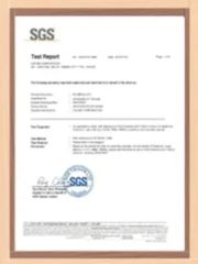 SGS certificate from Shandong Jinlin Tianxia Industrial Technology Co., Ltd