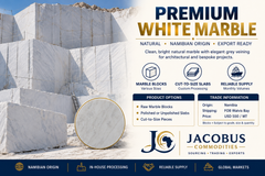 Premium White Marble Blocks and Cut-to-Size Slabs - Image 1