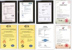 Powder Coating Equipment Certifications certificate from Yantai Lingyu Machinery Co., Ltd.