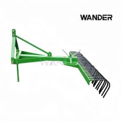 3 Point 4FT/5FT/6FT Landscape Rake, Tine Rake for Tractors Trademark Wander Power Required 18-55HP Origin Shandong, - Image 3