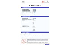 SGS Certification certificate from Henan Yumo New Materials Co., Ltd.