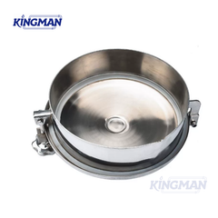 Stainless Steel Sanitary Manhole Cover – Round/Oval/Square, Atmospheric/Pressure, with/without Sight Glass - Image 3