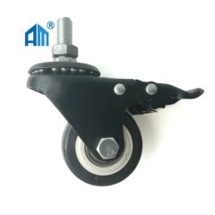 Caster with Good Quality Wheels with Brake PVC Material Industrial Caster Wheels - Image 5