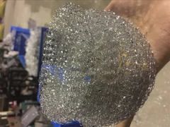 Galvanized Steel Wire Mesh Pot Scourer Making Machine - Image 4