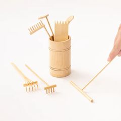 Bamboo and Wood Rakes and Sand Rakes - Image 5