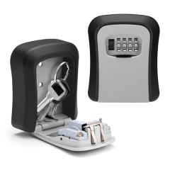 Wall Mounted Car Key Safe Security Key Lock Box Home Storage Key Lock Box for Outdoor Key Box Safes - Image 1