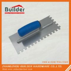 Professional Tiling Tool Square Notched Trowel OEM Yes ODM Yes MOQ 10 PCS Origin China Blade Edge Flat HS Code 82055900 Color - Image 1