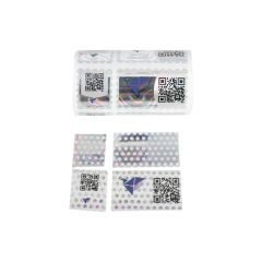 Custom Manufacturer Security Void Labels with Unique Serial Numbers - Image 2