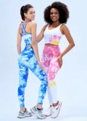 Fitness Leggings 2 Piece Workout Women Tie Dye Yoga Set for Women Sportswear Activewear Gym Wear - Yiwu Zhihong Clothing Co., Ltd