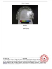 FDA PVC STEEL WIRE HOSE(3) certificate from QINGDAO EASTOP COMPANY LIMITED