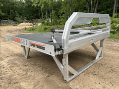 Sno Pro 7′ Aluminum Sled Deck w/Sliding Sides & Telescoping Ramp - Image 2