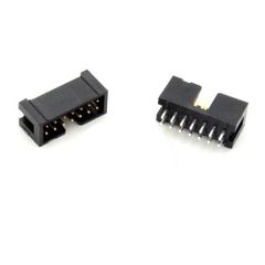 14 Pin IDC Male Header Connector PC Mount Number of Pins 14 Type IDC Male Header IDC Sockets/Plugs 0.1" Material Zinc - Image 2