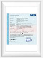 GTS certificate from Naturehydro