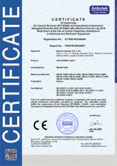 LED STREET LIGHT certificate from Hamon Industry CO.,LTD.