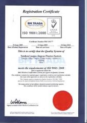 ISO 9001 Certificate certificate from Taizhou Luqiao Jingyue Plastics Factory