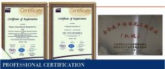 ISO certificate certificate from Ningbo Lutong Hydraulic Equipment Co., Ltd.