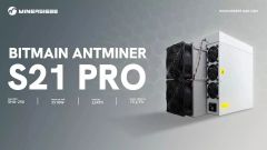 US New Bitmain Antminer S21 Pro 234T 3510W Bitcoin BTC ASIC Miner Ready Stock - Image 4
