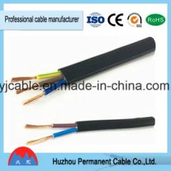 4mm 6mm 10mm Electric Copper Wire Rvvb Flexible Flat Shearth Cable - Zhejiang Permanent Cable Co., Ltd.