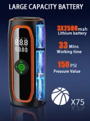 Portable Air Compressor Space Saving Tyre Inflator - Image 3