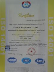 ISO14001 certificate from Sansd (Jiangsu) Environmental Technology Co., Ltd.