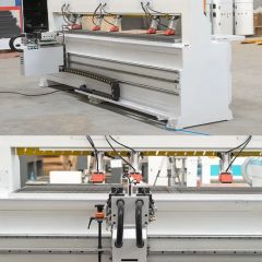 Double Axis Laser Wood-Based Panel Drilling Machine CNC Side Hole Boring Machine - Image 6