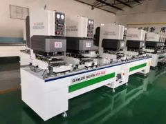 140mm Height Double Head Seamless Welding Machine for Vinyl PVC UPVC Window and Door Profile Making - Image 2