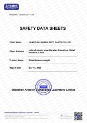 Anbotek certificate from XIANXIAN DEEP IMPORT AND EXPORT TRADING CO., LTD
