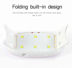 Sun Mini UV/LED Nail Dryer Power 6W MOQ 100PCS LED Qty 6PCS Trademark SD Origin China Model NO. SD0240 Power Supply USB Material - Image 5