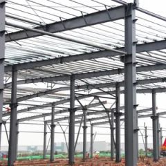 Prefabricated House Large Steel Structure Warehouse with Aluminum Windows - Image 2