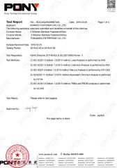 ROHS SS316 certificate from Rankoo Fastener Co., Ltd.