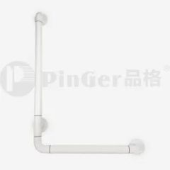 Toilet for The Disabled Nylon Grab Rails Color White Folded Unfolded Model NO. GB002 HS Code 39259000 Origin Guangzhuo Trademark - Image 1