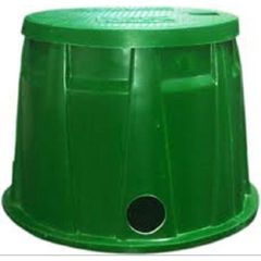 FRP Green Earthing Pit Covers Color Green Material FRP Head Shape Round Diameter 6 - 12 Inch Usage/Application Pit - Image 1