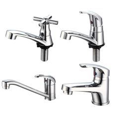Cheaper Single Plastic ABS Kitchen/Basin/Bathroom Faucet with Chrome Finished - Taizhou Luqiao Jingyue Plastics Factory