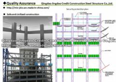 High Rise Prefabricated Light Steel Structure Warehouse - Image 3