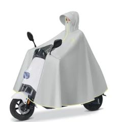 Fashionable Oversized Long Hooded Windproof Motorcycle Electric Raincoat - Nanjing Zhengyu Rainproof Products Co., Ltd.