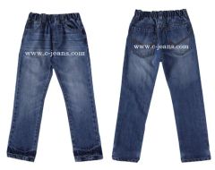 2014 Kid Denim Jeans 10.5oz Straight Unisex Trousers SpringAutumn 1Y - Canton Jeans Fashion Co., Ltd