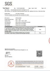 ROHS certificate of Focus Sensing and Control Technology Co., Ltd. – certificate photo, supplier certificates section