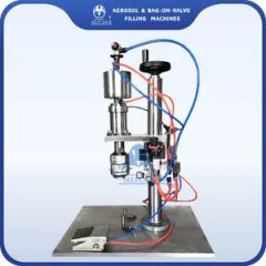 Semi--Auto Aerosol Can Filling Machine Warranty Period 1 Year Filling Material Liquid Automation Level Semi-automatic Filling Machine Type - Image 3