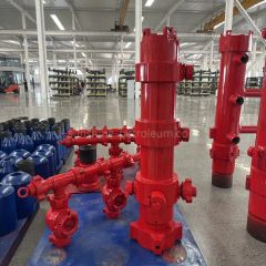 API Cement Head Double Plug Cementing Tools Complete Assembly Integral - Image 2