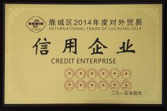 INTERNATIONAL TRADE of LUCHENG 2014 certificate of Wenzhou Changs International – certificate photo, supplier certificates section