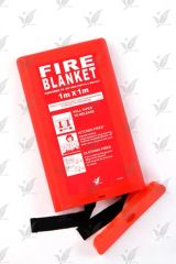 Fire Resistant Blanket Fire Blanket Color White Origin China Thickness 0.4mm Trademark yaoxing Packaging PVC Box Size - Image 2